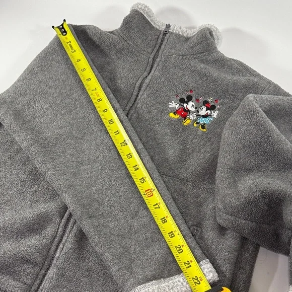 VINTAGE Disney Fleece Jacket Women’s Size M - Picture 10 of 12